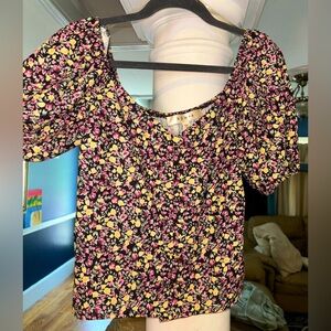 Floral Summer Blouse